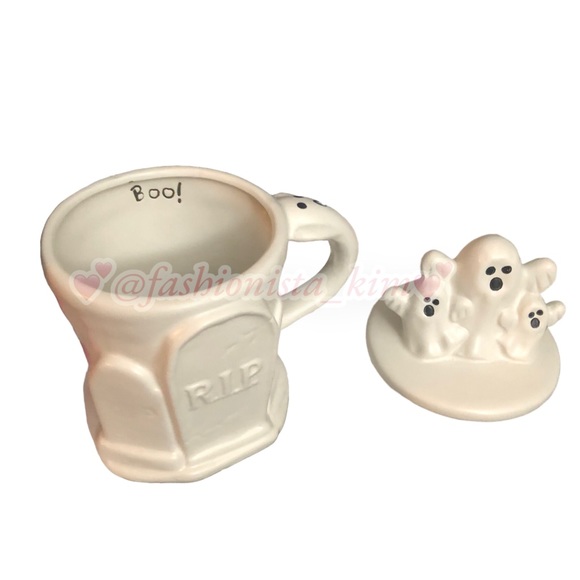 Ghost RIP mug with topper new with tags - Picture 11 of 15